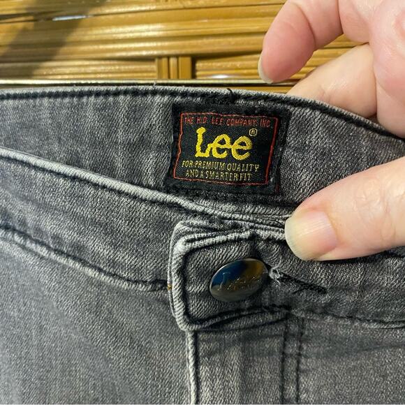 Lee Gray Bootcut Jeans Classic Style - Picture 4 of 9